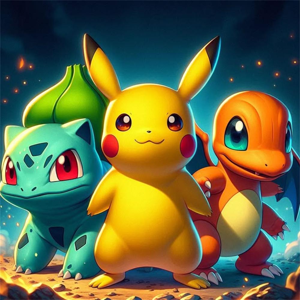 Cartoon und Anime Elfen Diamantmalerei Süßes Gengar Bild DIY Diamantstickerei Heimdekoration Interessantes Handwerk Kindergeschenk