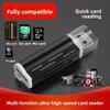 Four-in-one Aluminum Alloy Lighter Card Reader Multifunctional SD/TF/MS Mobile Phone Camera Memory Card Factory External
