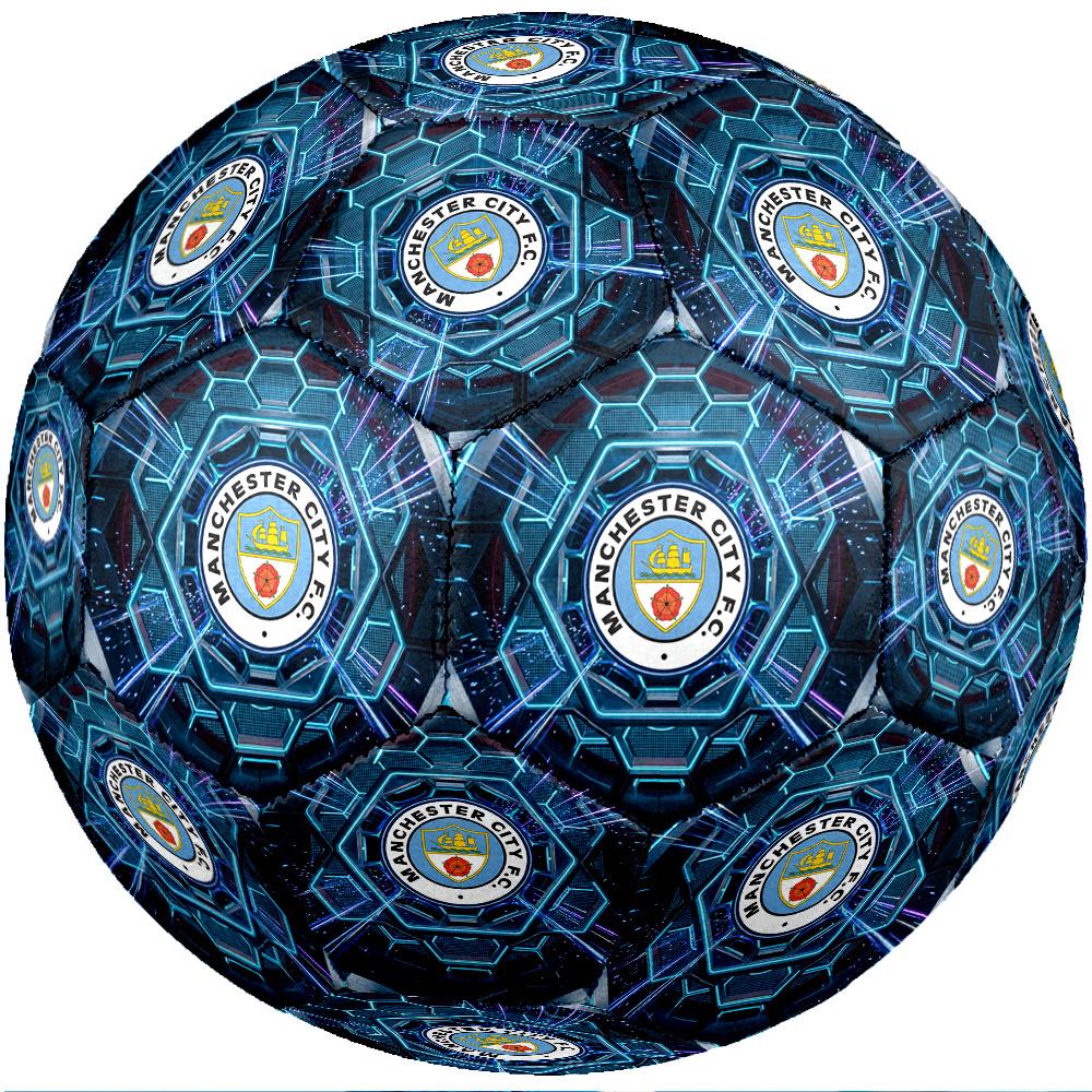 Pallone da calcio tema Manchester City Taglia 5 Pallone da calcio Tocco Morbido Pallone da calcio professionale per allenamento per sport all'aperto
