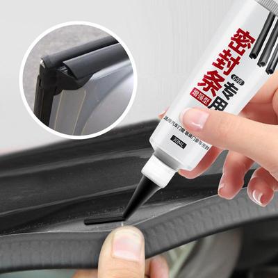 Rubber Seal Strip Glue 30ml Automotive Weather Stripping Glue Efficient Window Sealant Glue High Bond Strength Car Windshield