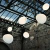 Nordic Minimalist Staircase Chandelier Bubble Glass Light Luxurious Living Room Family Kitchen Restaurant Celing Pendant Lamp