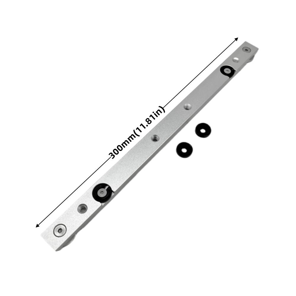 

T Track Miter Bar Slider,Aluminium Alloy Miter Bar,Jig and Fixture Bar Slider Table Saw Gauge Rod for Woodworking DIY Tools