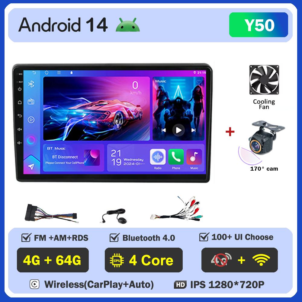 For Hyundai I40 2011-2019 Car Radio Player Car Carplay Screen Autoradio Mirror Link Car Intelligent Systems Touch Screen 8 Core