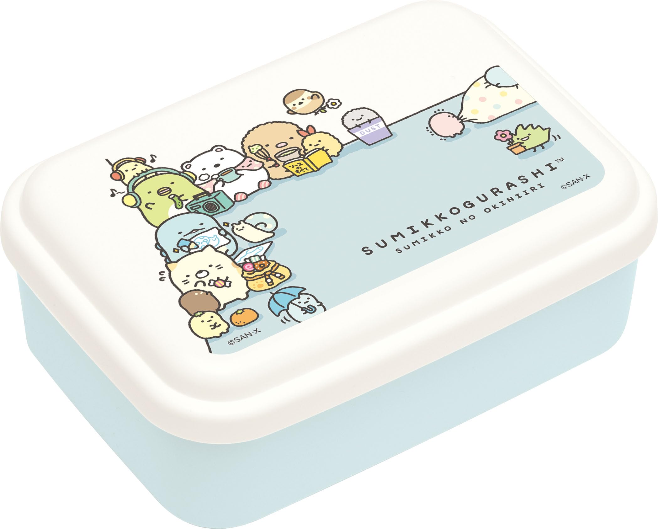 

Sumikko Gurashi Nesting Fluffy Lunch Box KA32001 H105 x W150 x D55mm San-X Sumikko s Favorites