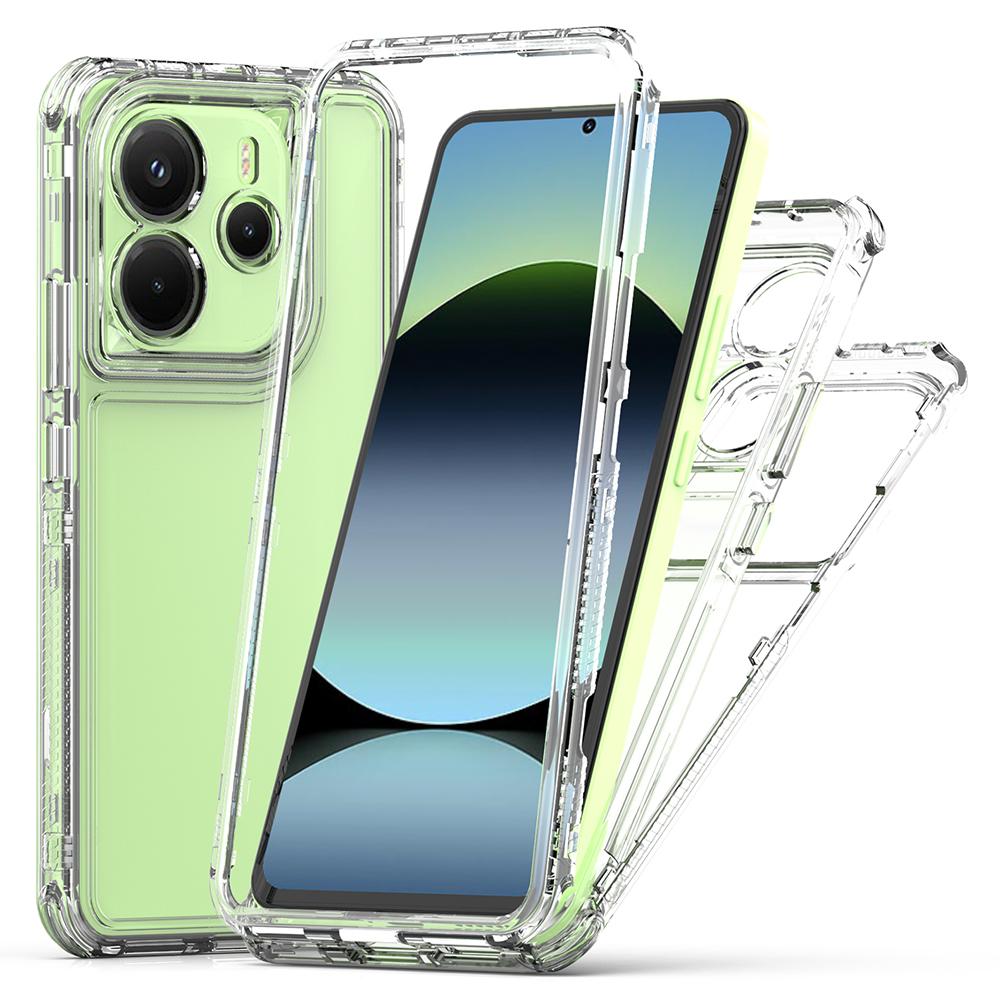 

Для Xiaomi Redmi Note 14 4G (163,25 мм) Чохол Проти подряпин Акриловий ТПУ Прозорий Чохол для телефону As Shown A