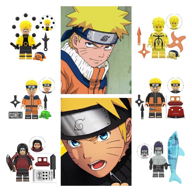 Kdl806 Naruto Anime Ninjutsu Building Blocks Toy Abs Plastic Diy Export Type