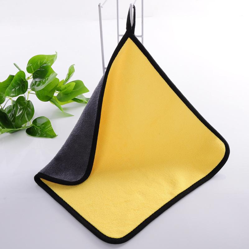 

Премиальное двухстороннее полотенце для мытья автомобиля из кораллового флиса - Впитывающее, Плотное, с возможностью нанесения логотипа 25 x 25 cm