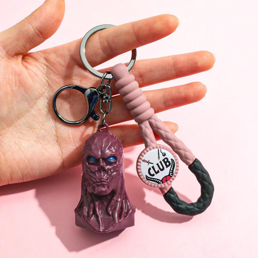 Stranger Things Schlüsselanhänger Rucksack Puppe Tasche Paar Anhänger Schlüsselanhänger Anhänger Geschenk