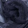 Outdoor Clambing Driving Thicken Warm Korean Mittens Men Black Gloves PU Leather Winter Gloves
