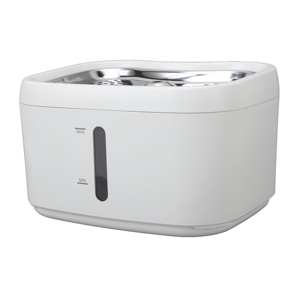 APP Smart Cat Water Fountain Automatic Circulation Indoor Pet Drinking Fountain Stainless Steel Tray