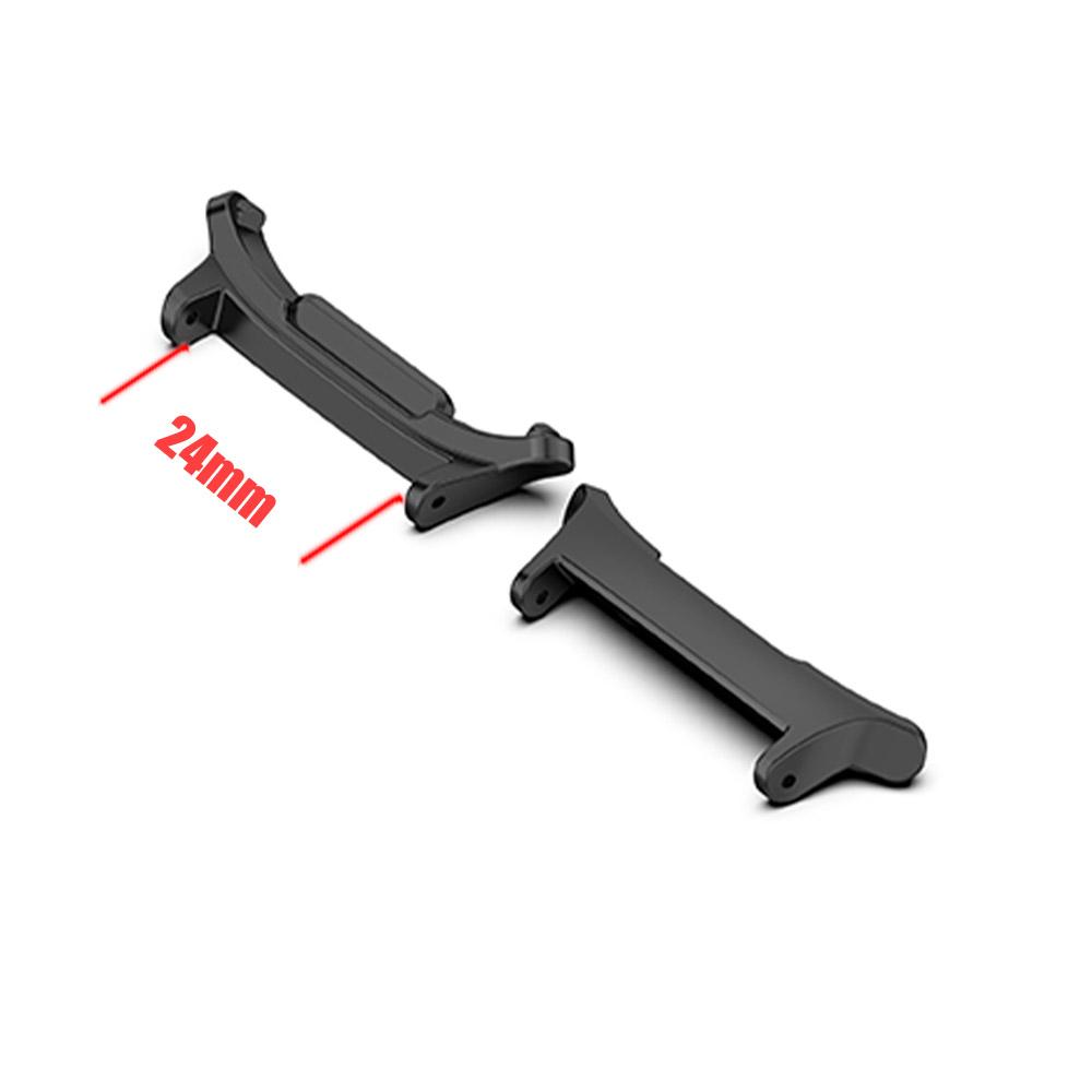 

1 пара адаптеров для Samsung Galaxy Watch 7 Ultra 47 мм ремешок для часов ремешок соединитель браслет из нержавеющей стали 316L часы 7 аксессуары черный серебристый золотой 24MM чёрный