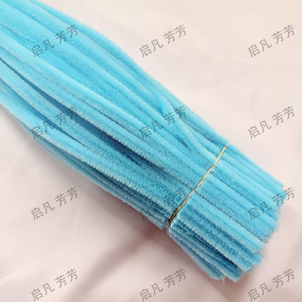 8mm Macaron Color Encrypted Twist Ties Chenille Stems for DIY Toys