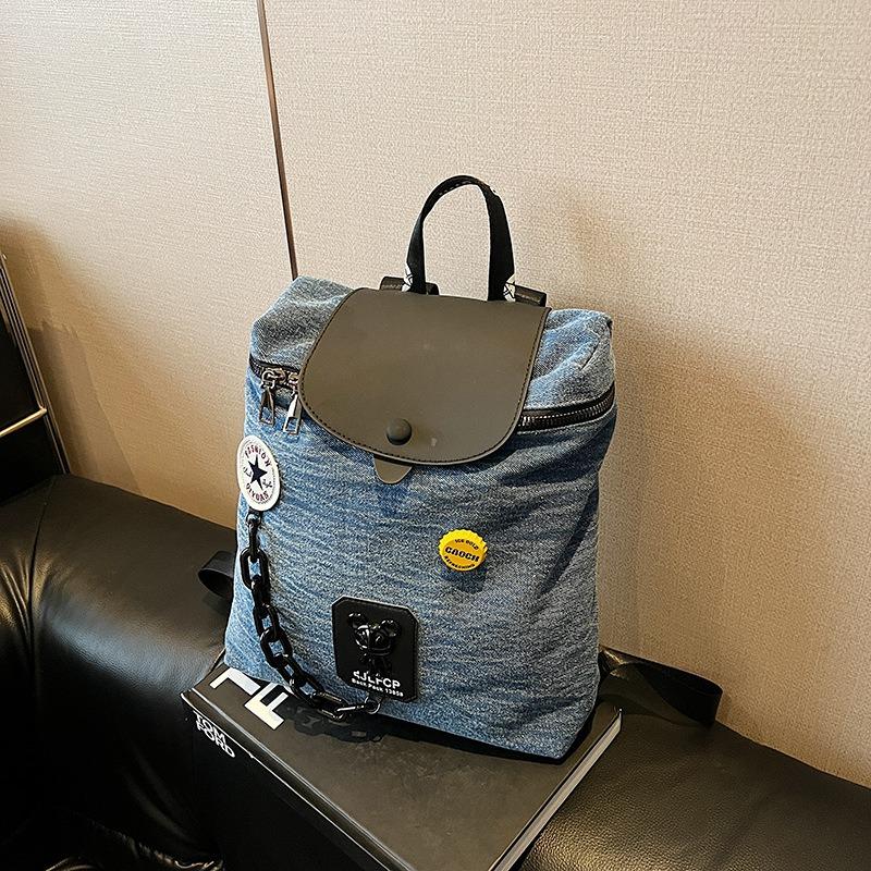 Backpack Women's New Trendy Fashion Casual Commuter Backpack Niche Versatile Lightweight Travel School Bag