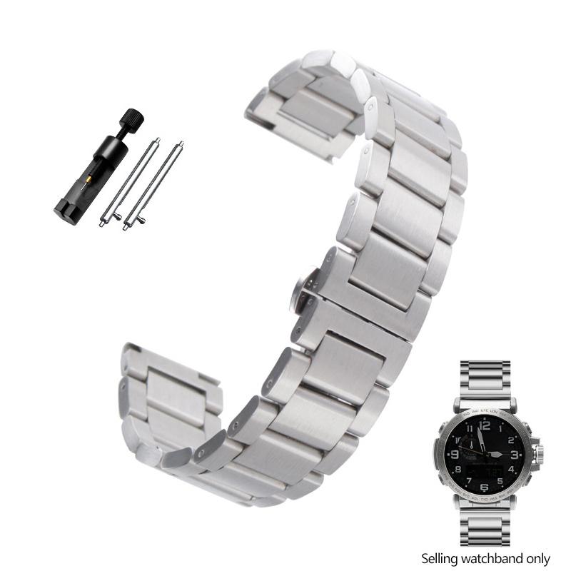 For Casio PRW-6600Y PRW-6600 PRG-600 PRG-650 PRG-600YB-3 Mountaineering Sports Series Stainless Steel Strap Quick Release 24mm