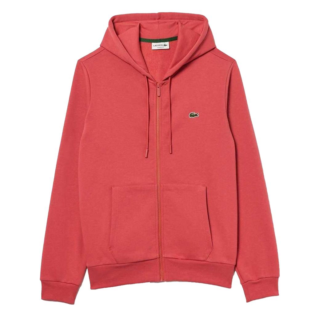 Lacoste Mens Fleece Full Zip Hoodie