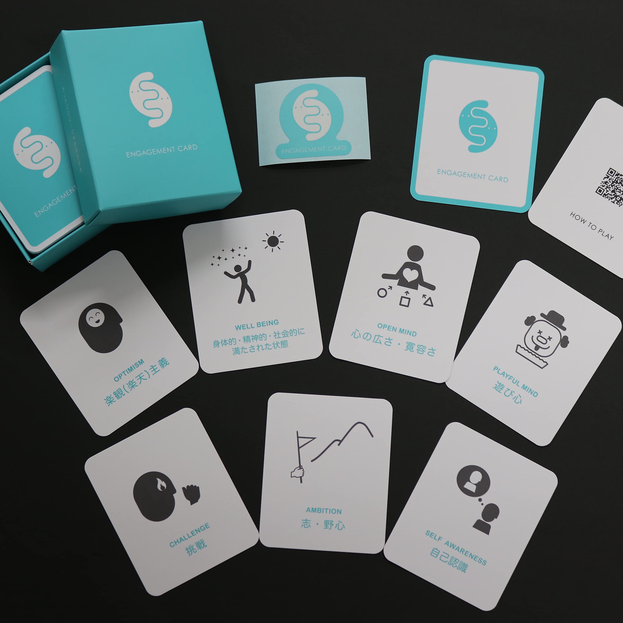 

Engagement Card Pro Aiming for the best team where everyone is excited and improving psychological job and Ideal for internal team job career new