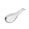 Durable Non Slip Stainless Steel Spoon Rest Stable Scoop Rack Spoon Place Mat Heat-Resistant Spatula Holder Hotel Table