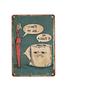 Vintage Metal  Wall, Funny Sign Decor For Backyard Farm & Garden