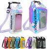 2L 5L Trockenbeutel Schwimmtasche Touchscreen Outdoor Wasserdicht Kajak Aufbewahrungstasche Trekking Driften Rafting Surfen Bootfahren Rucksack