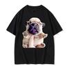 French Bulldog Funny Pibble Meme Tshirts Unisex Summer Tops Kawaii Cute Tee Shirt Women Y2k Tshirt Kawaii Printed Streetwear