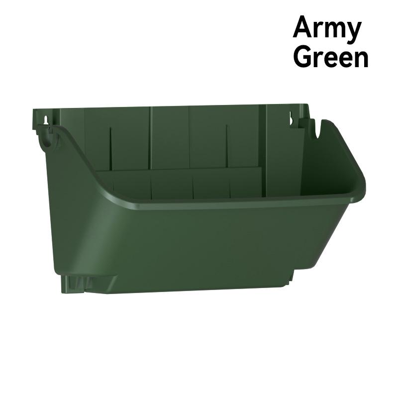 Stackable Garden Irrigation System Plastic Flower Pot Planter Green Vertical Wall Hanging Herb Pot Kit Plant Stand for Home