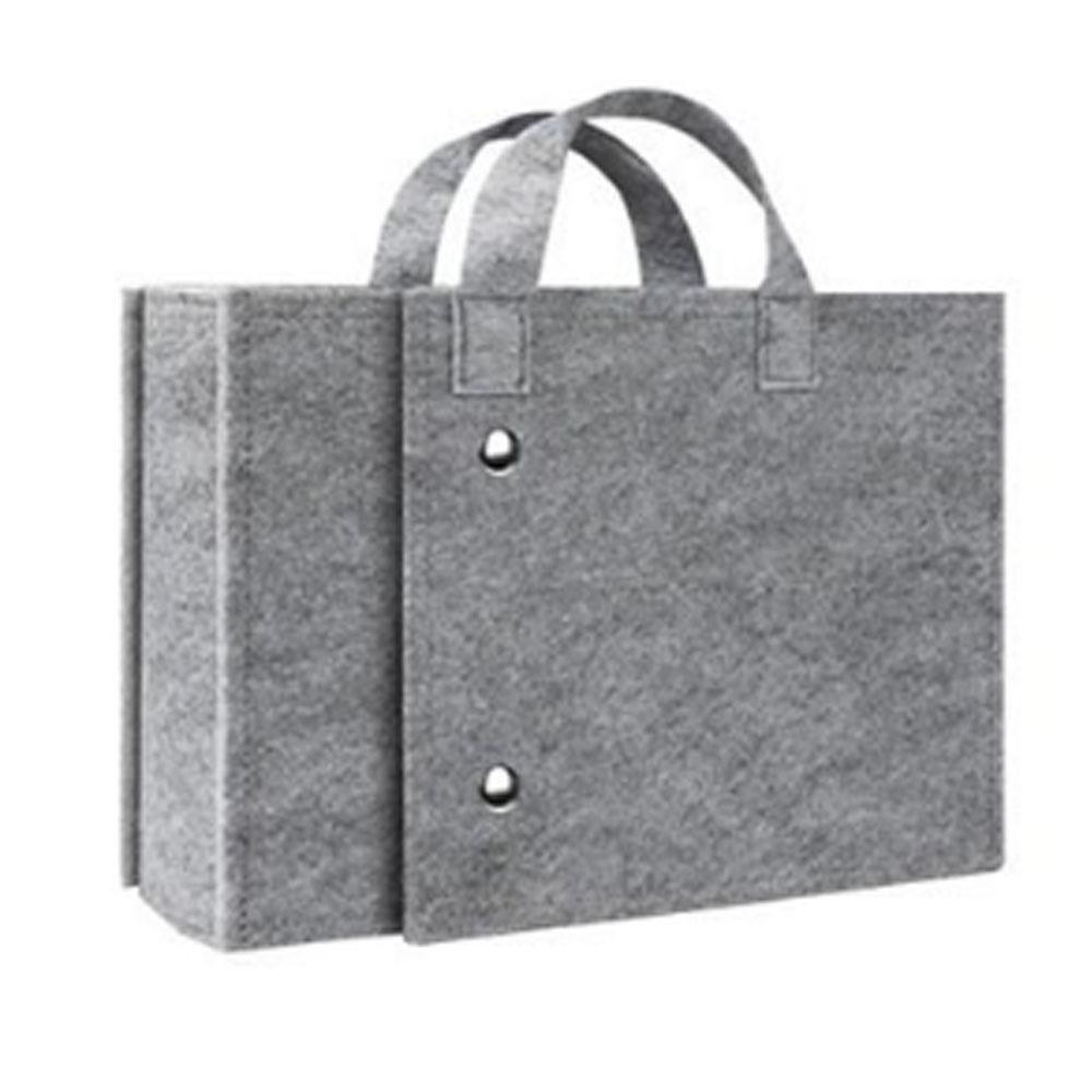 New Felt Felt Bag Organizer Lightweight Foldable Storage Bag Large Capacity Multifunctional Felt Backpack светло-серый 2400₽