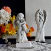 Angel Resin Crafts Ornaments Character Statue Sculpture Home Bedroom Decoration