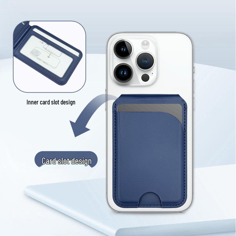 Magnetic Card Holder for 15 Pro/16 Max with Precision Hinge - MagSafe Card Sleeve & Phone Stand
