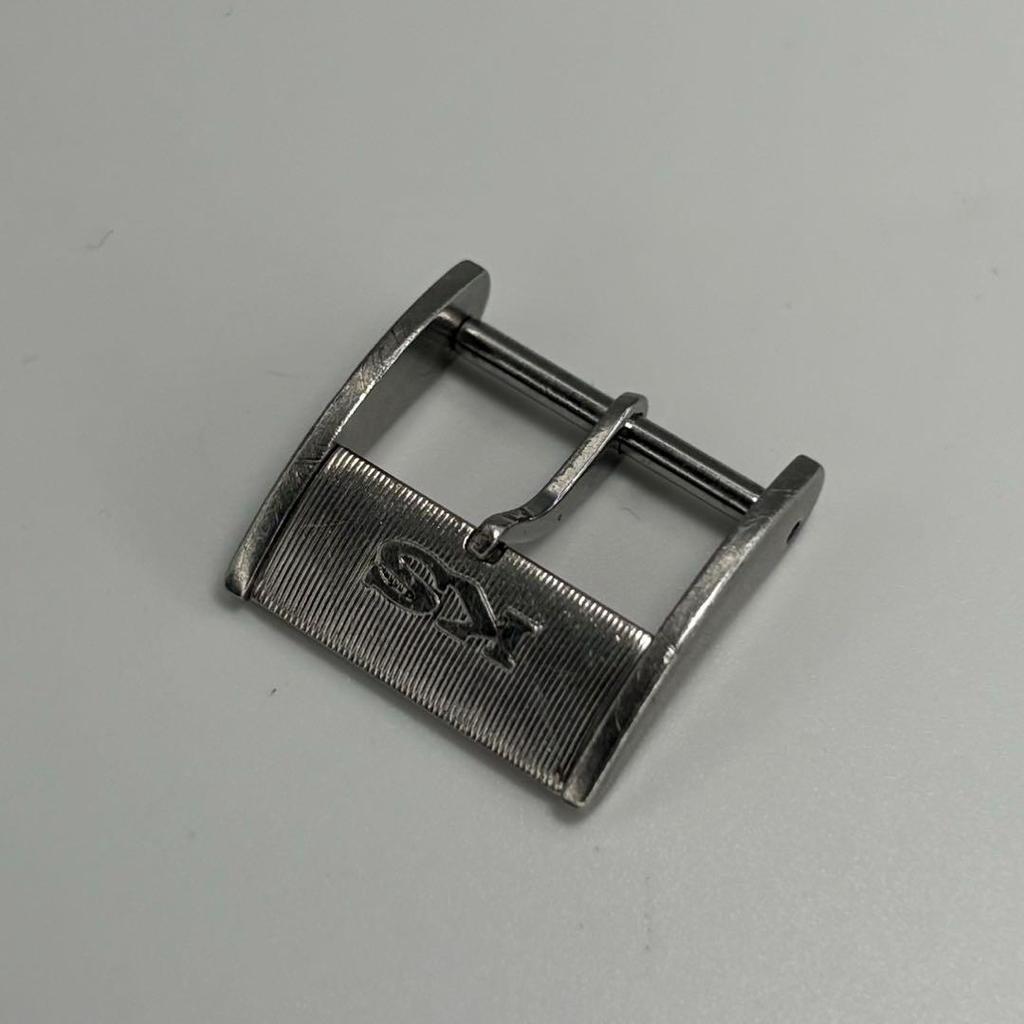 [USED] KING SEIKO KS logo genuine buckle 15mm