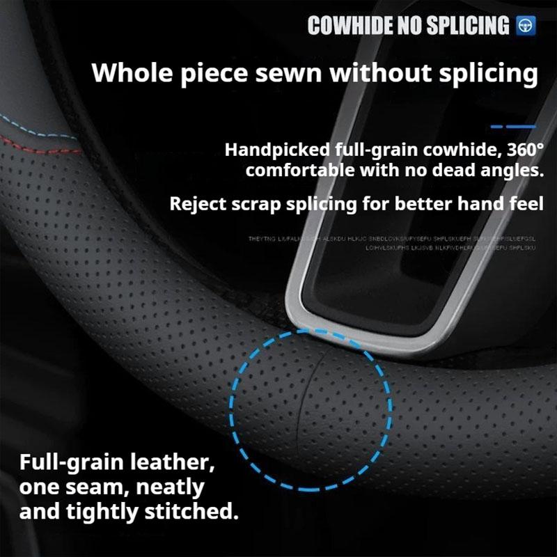 CCMLIC1 Car Steering Wheel Cover For Nissan Qashqai J10 J11 Juke X-Trail Note Leaf Sentra Altima Maxima Micra TIIDA Teana Murano Patrol