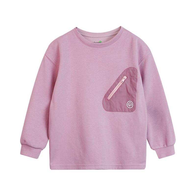 EBAER Spring Family Style Unisex Workwear Casual Cotton Sweatshirt T-Shirt 120