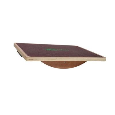 Red Wooden Balance Board - Ideal for Working On Balance, Proprioception, and Rehabilitation