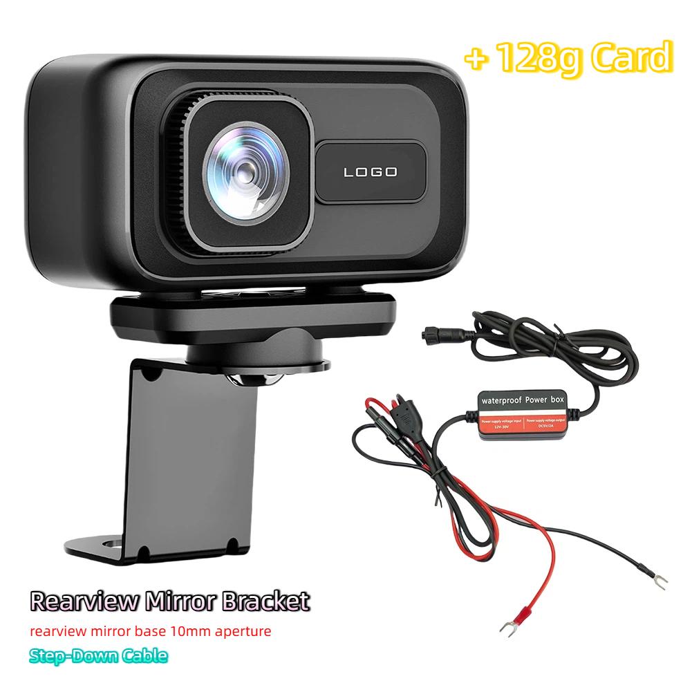 New Waterproof Motorcycle DVR Dashcam, Suitable for Racing Motorcycles.