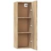 5 Piece TV Cabinet Set In Sonoma Oak Effect Particle Board