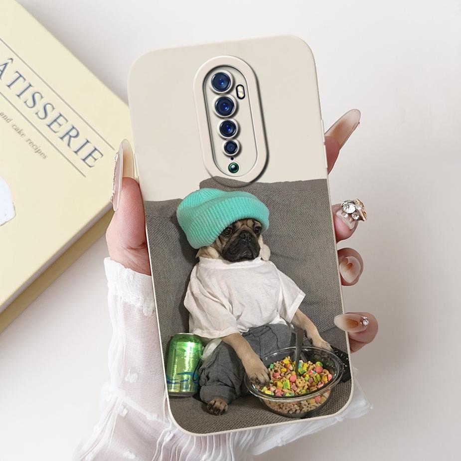 

For Oppo Reno 2 Case Reno 2F 2Z Cute Panda Cartoon Cover Soft Silicone Phone Case For Oppo Reno2 F Z Reno2F Reno2Z Fundas Bumper Oppo Reno 2F