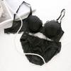 Galaxy Beautiful Breast High Bra and Panty GHI Bra, Backless, Sides, 3/4 Cup, Set, (RE-Red, G70)