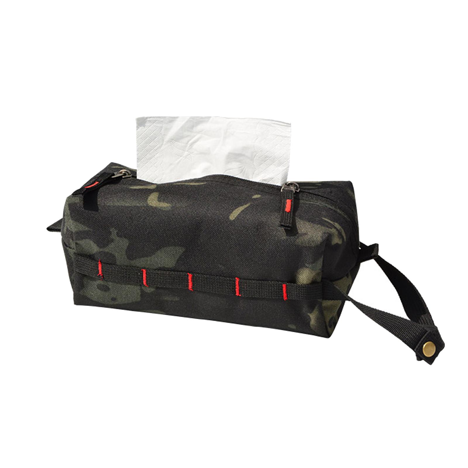 

Мішок для зберігання серветок на відкритому повітрі Багатоцільовий тримач туалетного паперу Оксфордська тканина Диспенсер для серветок Водонепроникні аксесуари для кемпінгу