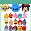 Mochila de Pelúcia Fofa para Bebês Crianças Desenho Animado Anime Versão Coreana Jardim de Infância Educação Infantil Bolsa de Ombro Antifurto À Prova de Choque 20*25cm
