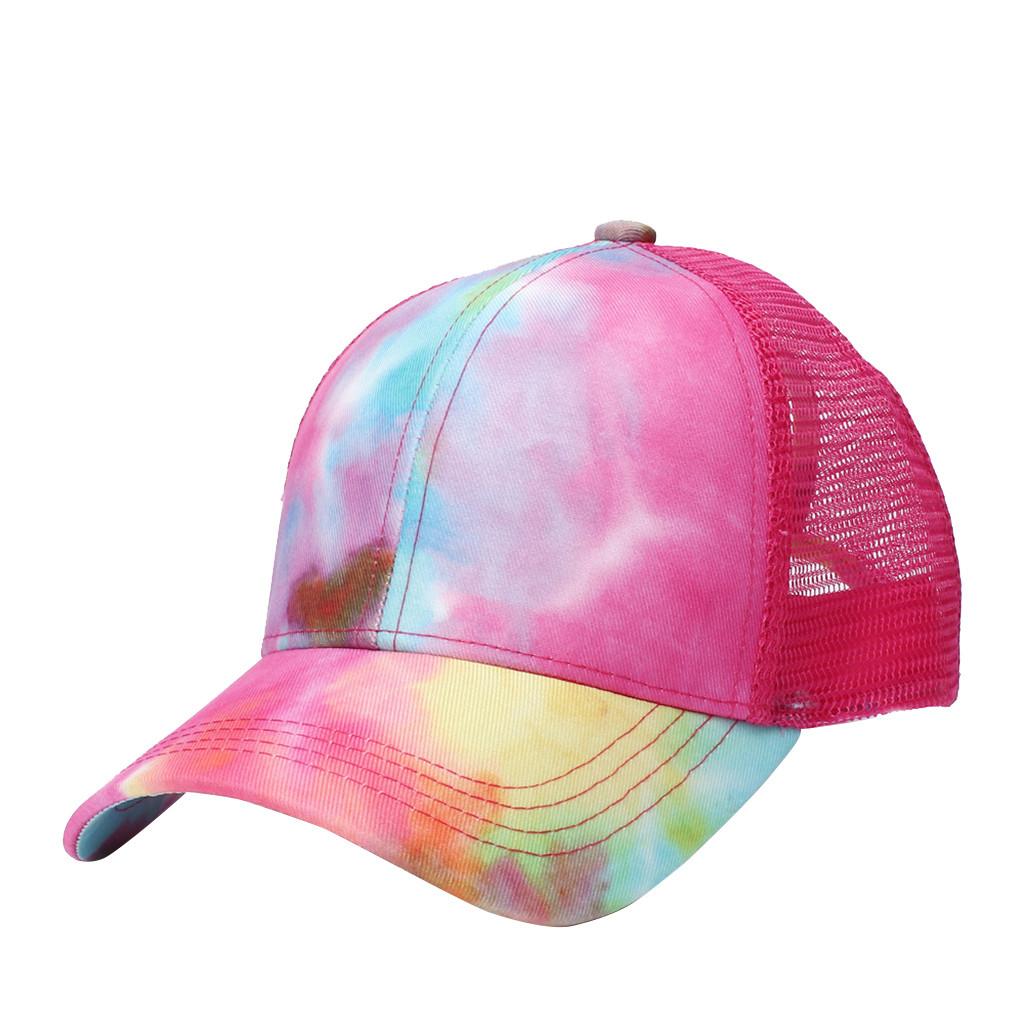Outdoor Unisex Baseball Mesh Cap Open Multicolor Color Sun Hat Cap