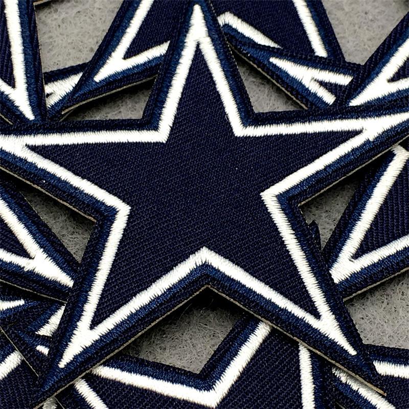 10 Pcslot Navy Stars Embroidered Patches On Clothes Stickers Appliues For Clothing Iron On Patches Sewing Badge Stripes