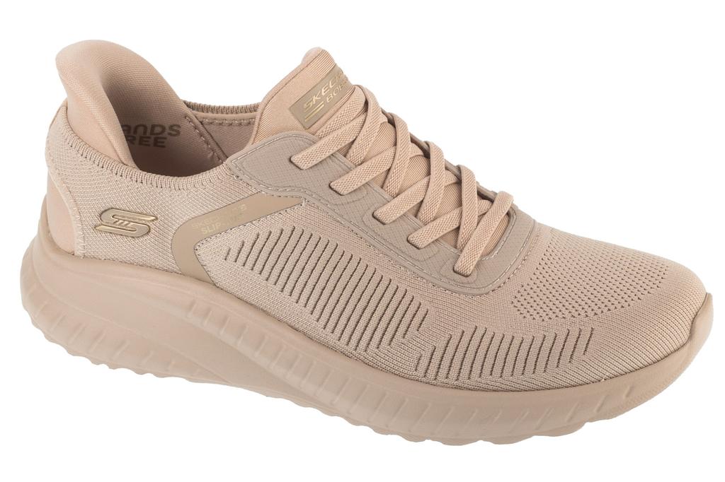 Skechers Slip-Ins: BOBS Sport Squad Chaos - Current Muse, Womens beige Sneakers