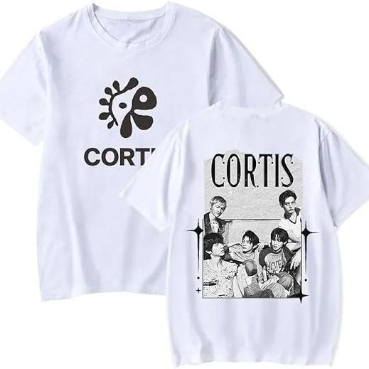 

2026 CORTIS Team Fan Support Merch Unisex Short Sleeve T-Shirt – K-Pop Inspired Graphic Tee for Men and Women K-Pop Fans M бежевий