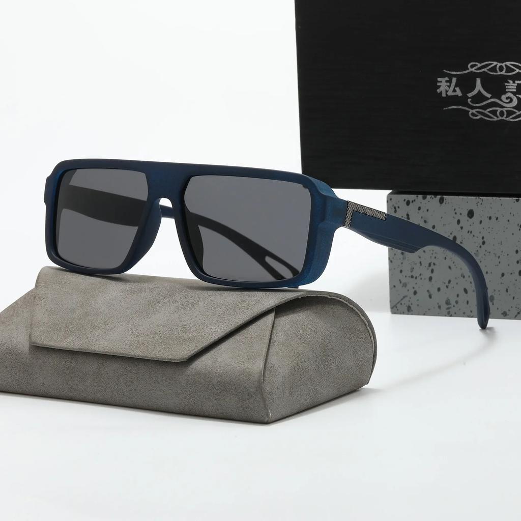 Óculos de Sol Polarizados Quadrados Clássicos para Homens Mulheres Moda Óculos de Sol Esportivos Masculinos Vintage para Exterior Dirigir Pescar Sombras