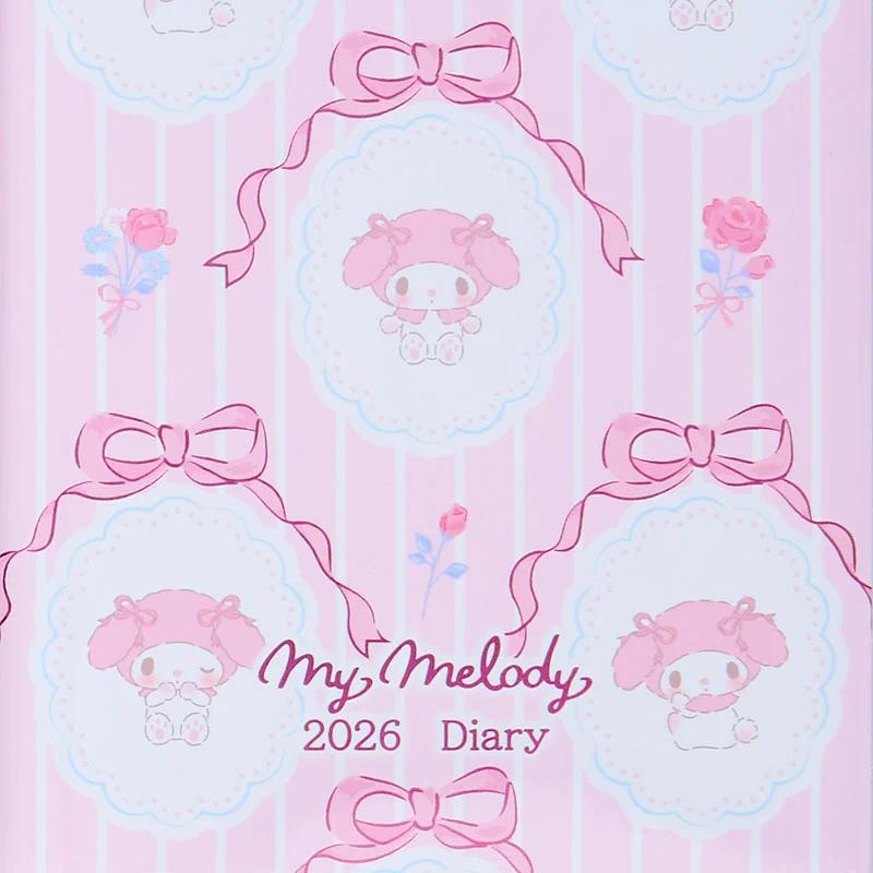 Sanrio My Melody B6 Diary ( Horizontal Ruled Type ) 2026 Japan NEW