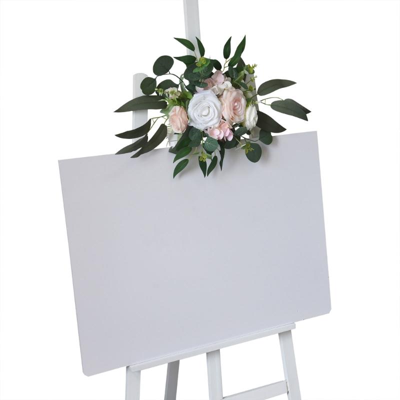 Artificial Flower Swag Wedding Arch Decoration for Wedding Reception Backdrops Wedding Ceremony Sign Flower Decoration