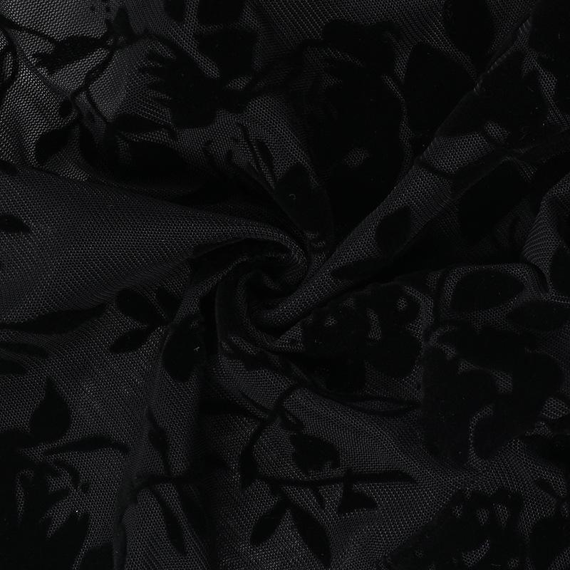 Herbst Neue Modische Chiffon Schlank Geschnittene Rüschen Trompetenärmel Bluse für Damen