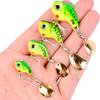 6pcs/set Rotating Metal Vib Blade Lure 5/10/15/20g Sinking Vibration Baits Artificial Vibe Fishing Spinner Lure Hard Bait