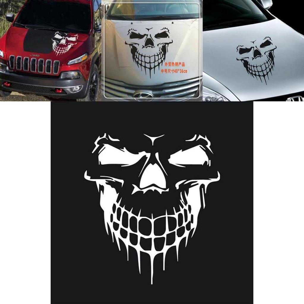 1 Stück Punisher Totenkopf Autoaufkleber Aus Strapazierfähigem Vinyl Für Vielseitige Innen- Und Außenanwendung