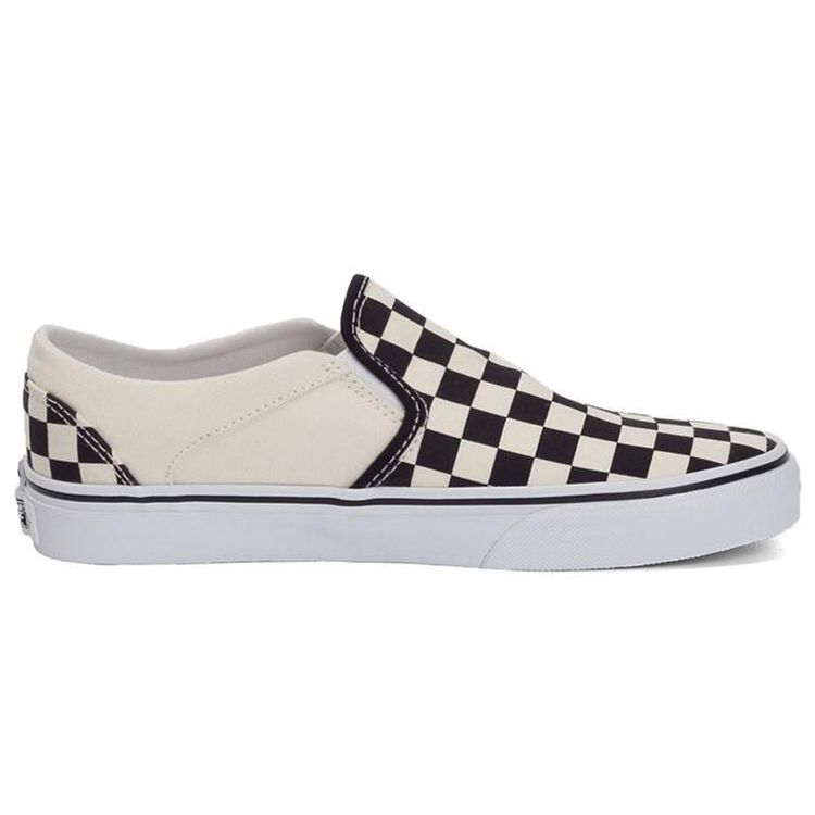 Vans Asher Checkerboard Black White Women Sneakers VN000VOSAPK