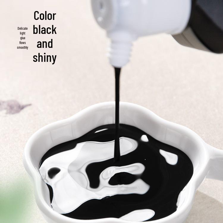 Anfänger Set für duftende Tuschestäbchen für Kalligraphie & Chinesische Malerei im Stil mit dünner Gold Schrift